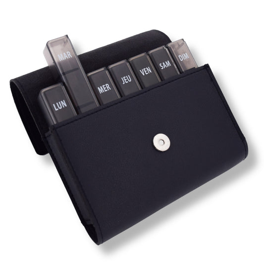 PILULIER SEMAINIER 4 PRISES (PETITE POCHETTE)