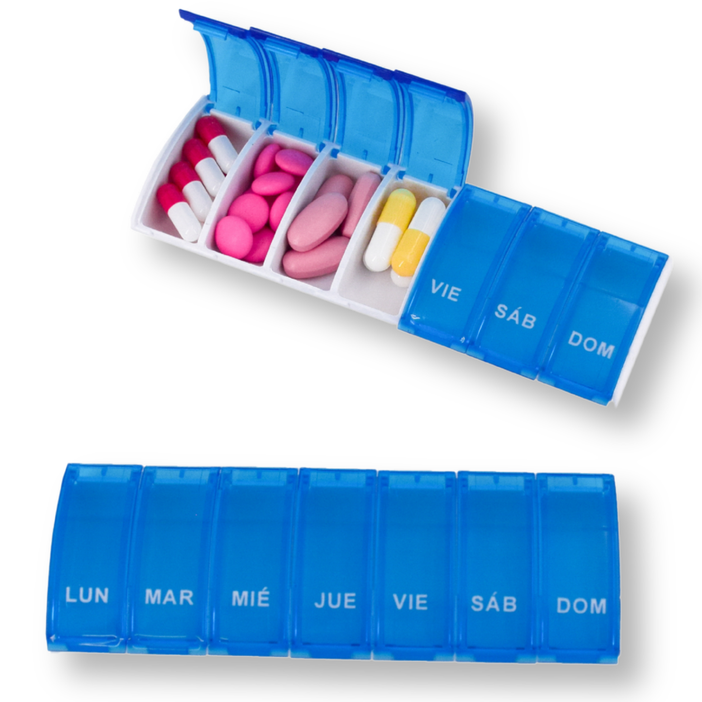 PILULIER SEMAINIER 1 PRISE (BARRETTE SMALL) ESPAGNOL