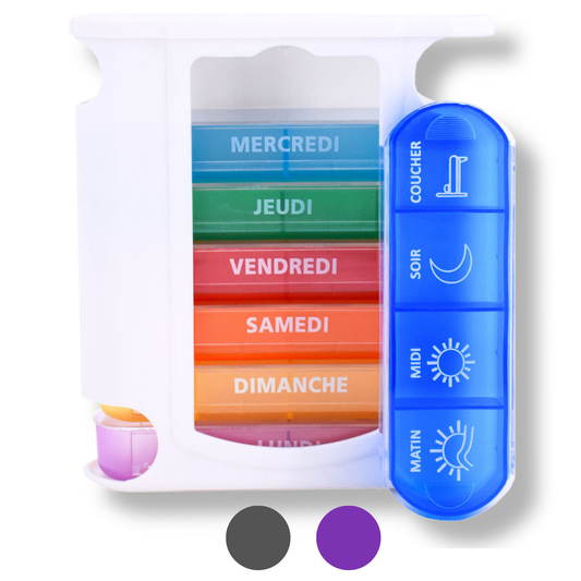 PILULIER SEMAINIER 4 PRISES (TOWER) Français