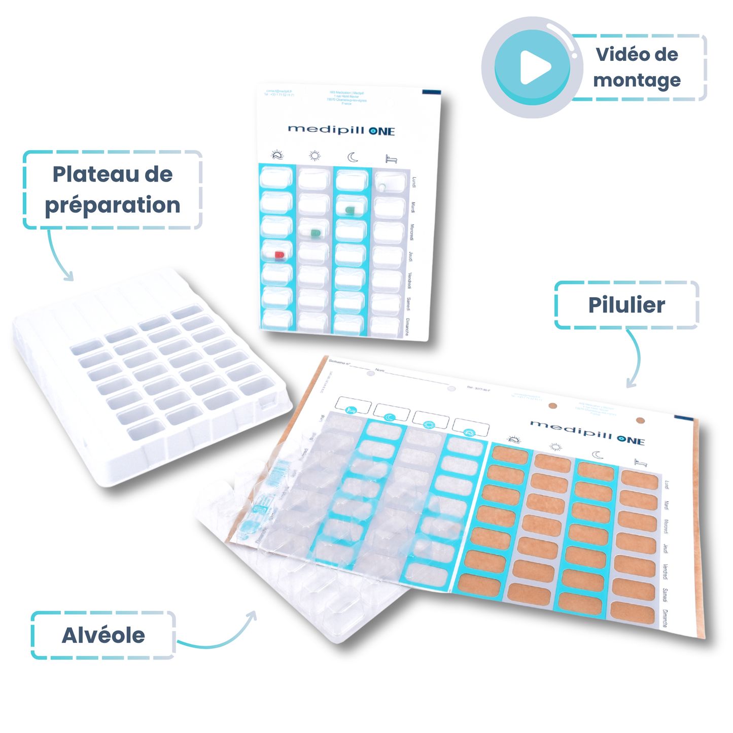 Medipill ONE (Semainier)