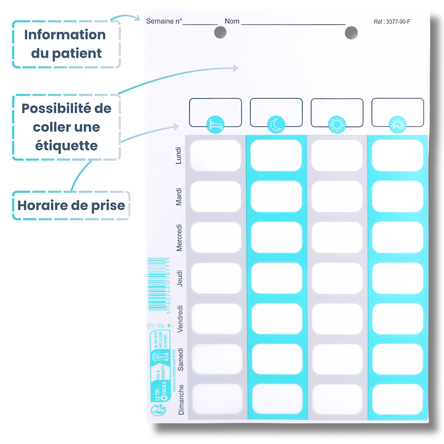 Medipill ONE (Semainier)