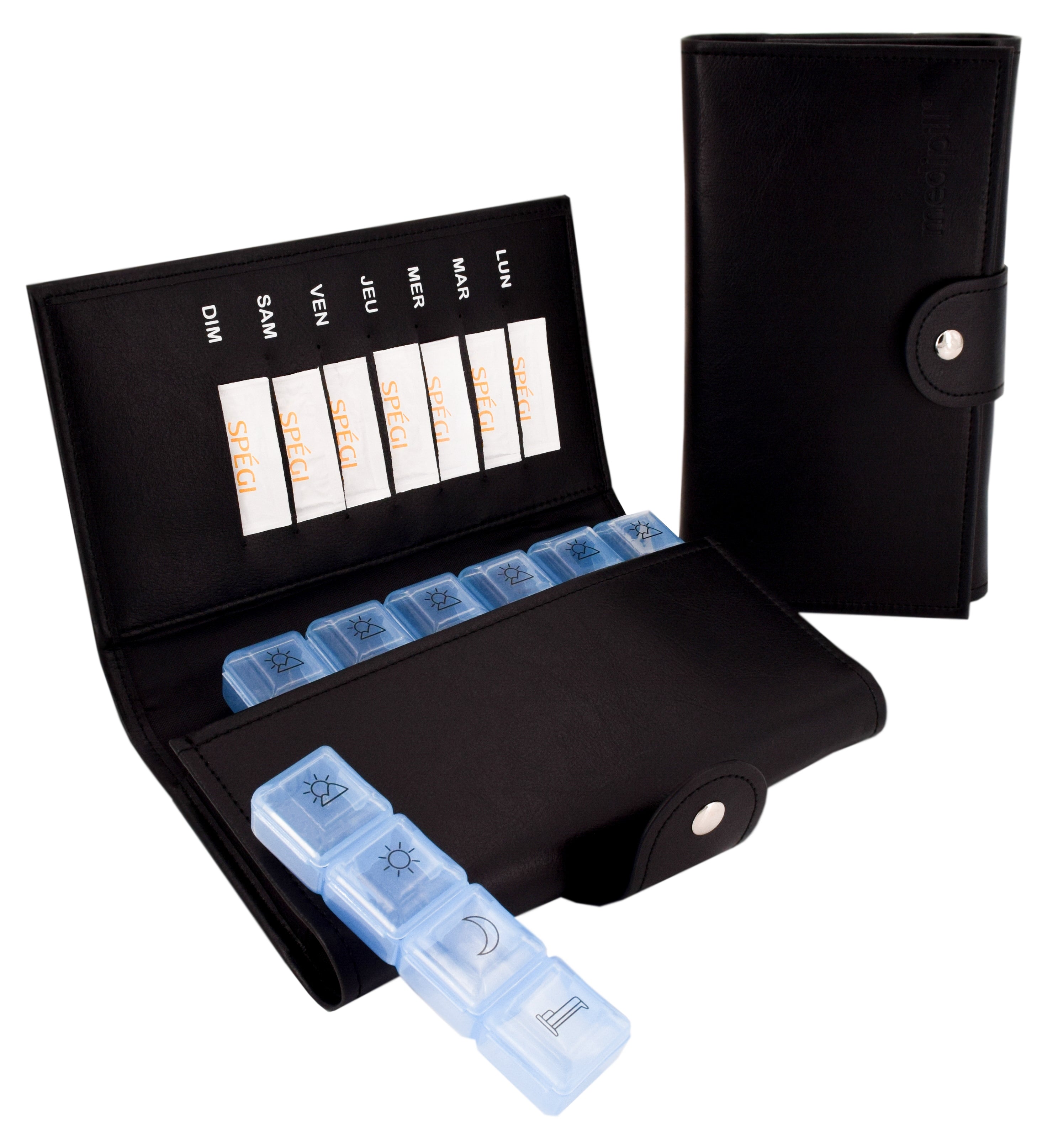 WEEKLY PILL BOX 4 SOCKETS (POUCH)