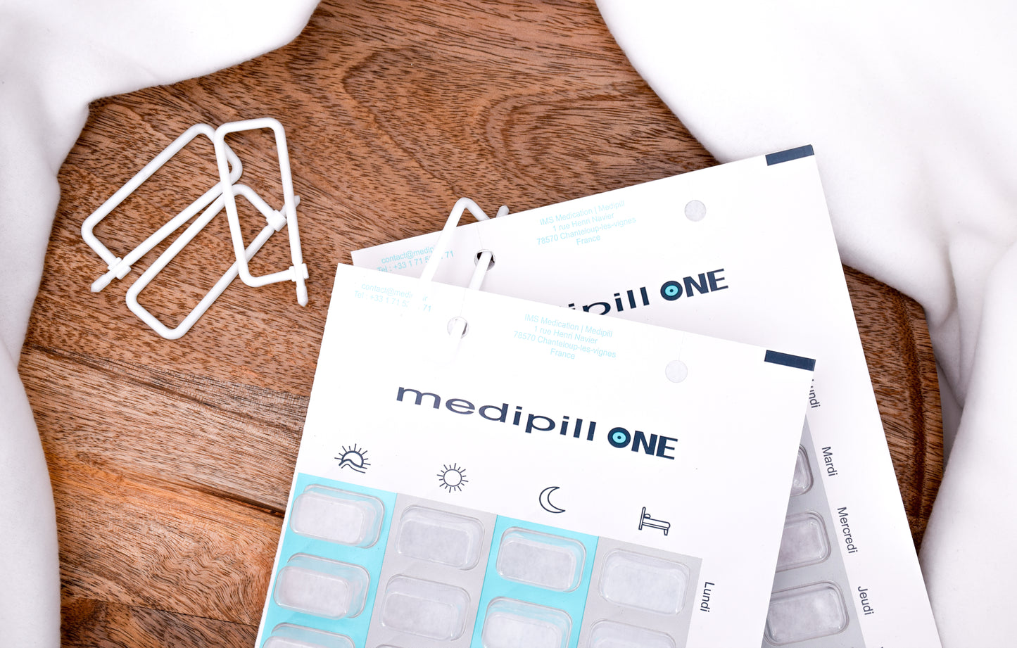 Medipill ONE kit 6 mois (Pilulier Semainier) + options