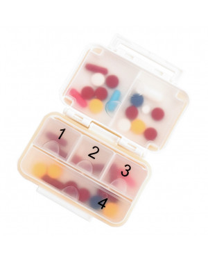 DAILY PILL BOX 6 CASES (12 PIECES)