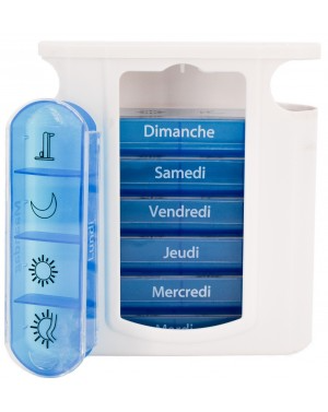 WEEKLY PILL BOX 4 POINTS (9 PIECES)