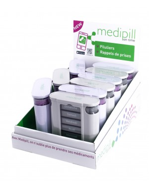 WEEKLY PILL BOX 4 POINTS (9 PIECES)