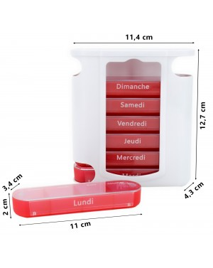 WEEKLY PILL BOX 4 POINTS (TOWER)